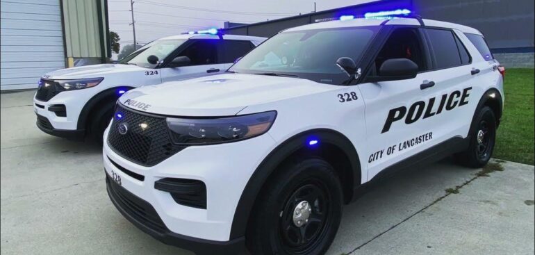 Lancaster Ohio Police Car