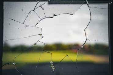 broken window