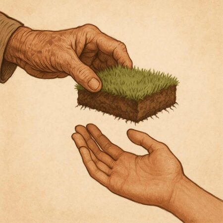 handing-land-to-another