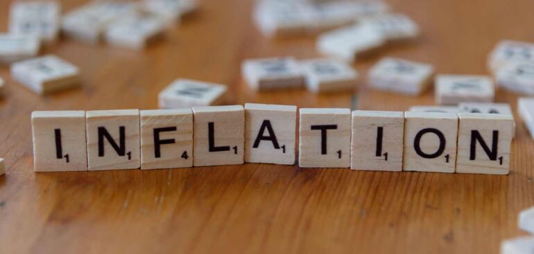 inflation spelled out in scrabble